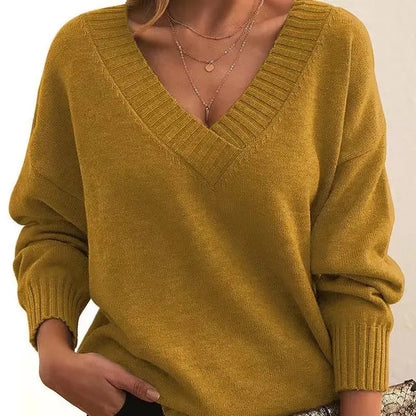 Isabella - V-Neck Cashmere Sweater