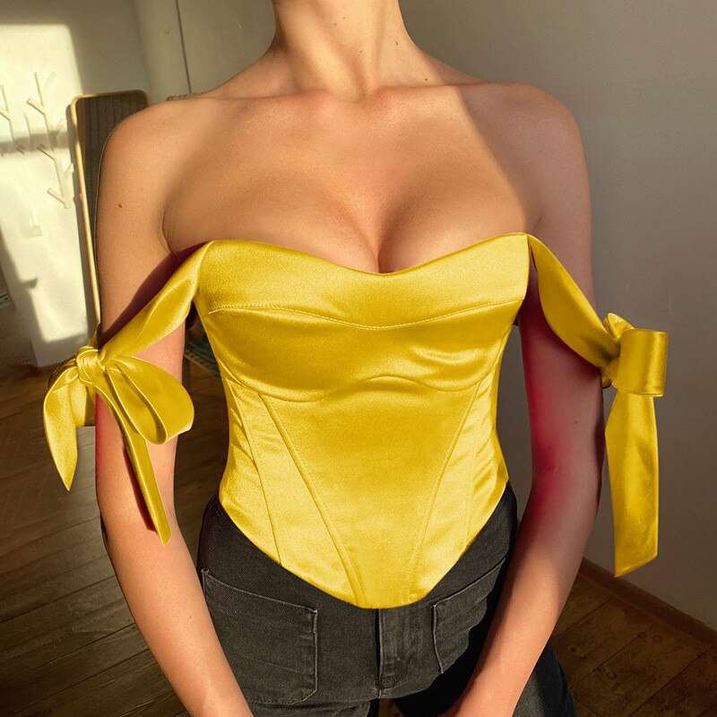 Camille - Satin Top