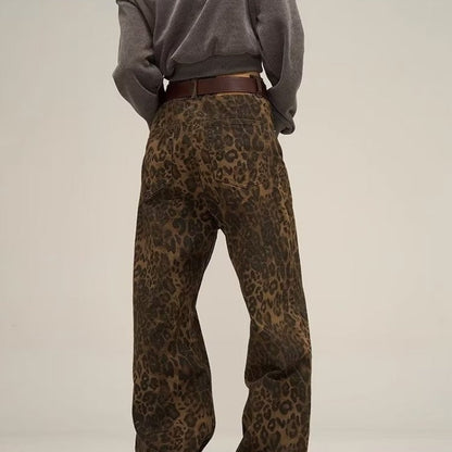 Zara - Leopard Print Trousers