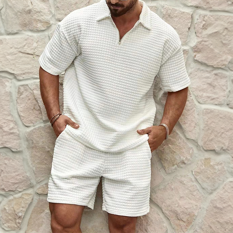 Rafael - Luxury Summer Polo and Shorts Set