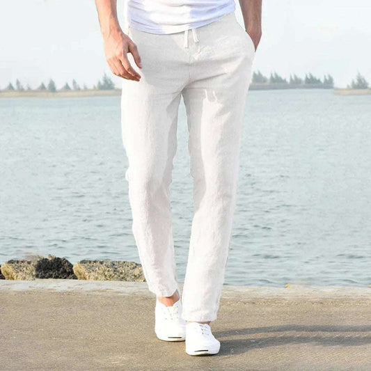 Cliff - Men’s Linen Spring/Summer Trousers