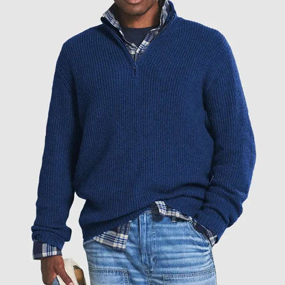 Robert - Warm Half Zip Sweater