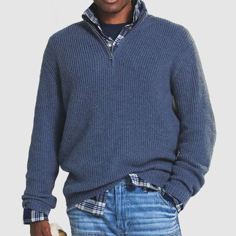 Robert - Warm Half Zip Sweater