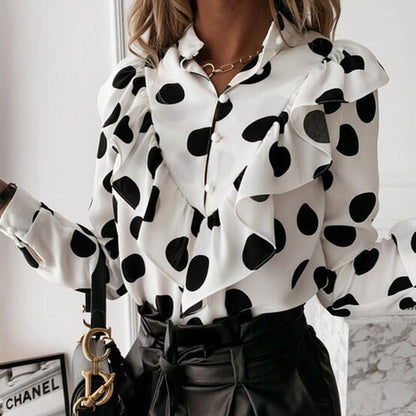 Sophia - Elegant Ruffle Blouse